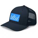 The "TILTD Trucker" Navy hat