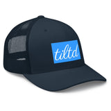 The "TILTD Trucker" Navy hat