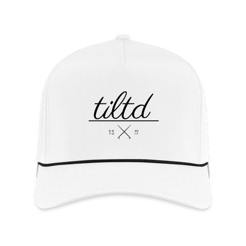 The "Tiltd Golfer" white hat