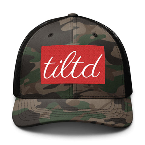 The "TILTD Trucker" Camouflage hat