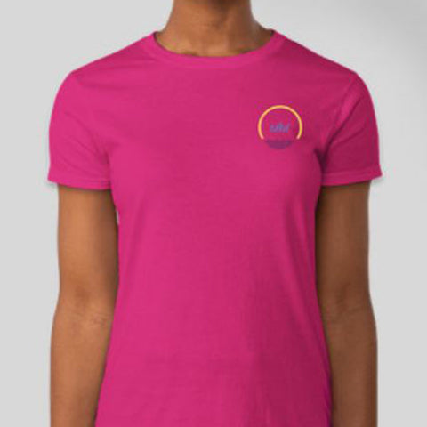 TILTD "Create Waves" Ladies Pink T-Shirt